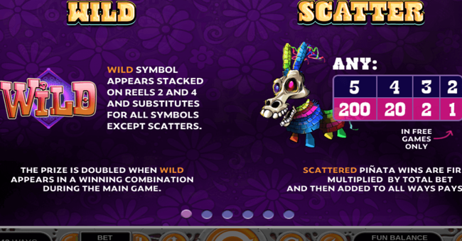 mariachi 5 paytable 1 paytable