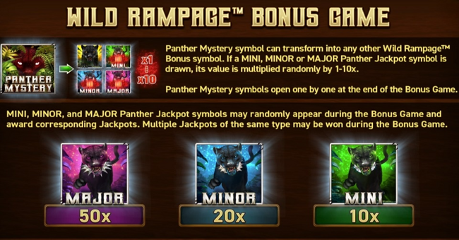 mighty wild panther grand platinum edition paytable 7 paytable