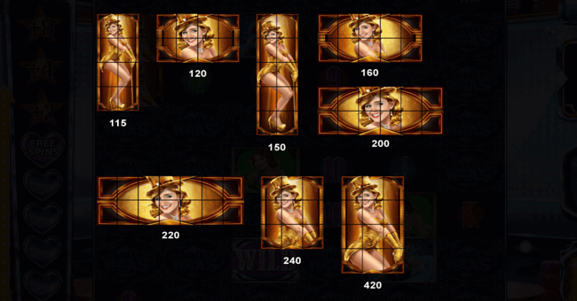 million vegas paytable3 paytable