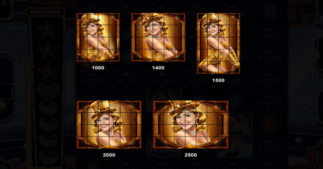 million vegas paytable5 paytable