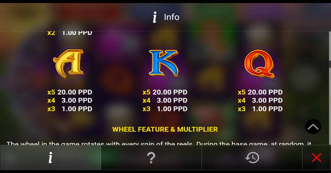 mjolnir splash paytable 5 paytable