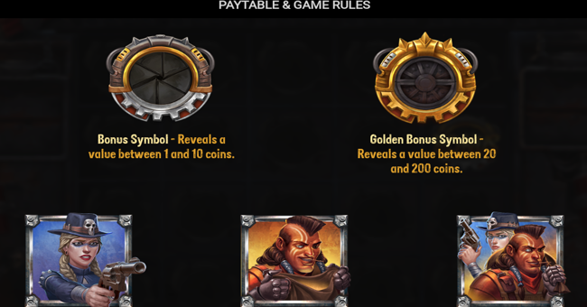 money cart 2 paytable 1 paytable