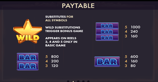 netgame fruit burst paytable2 paytable