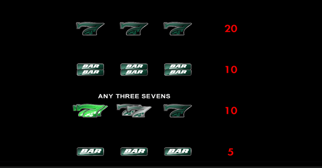 new york jets deluxe paytable 3 paytable