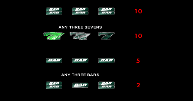 new york jets deluxe paytable 4 paytable