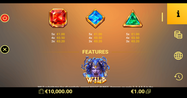 olympus rivals paytable 2 paytable