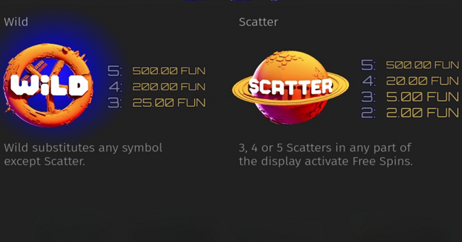 oof the goldmine planet paytable 1 paytable