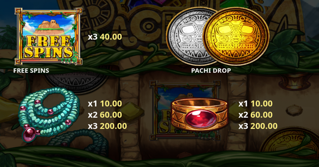 pachinca paytable 1 paytable