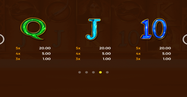 palace of treasures paytable3 paytable