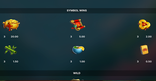 panda goes boom paytable paytable