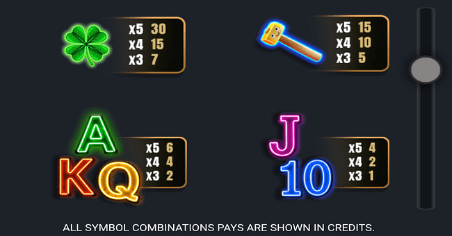 piggy bank bingo paytable 2 paytable