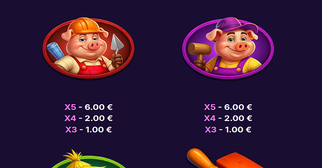 piggy brick bonanza paytable 1 paytable