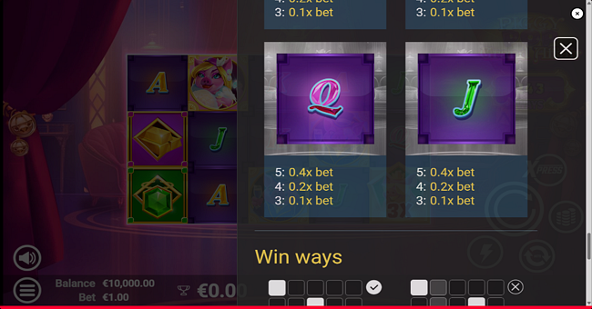 piggy pop grand affair paytable 7 paytable