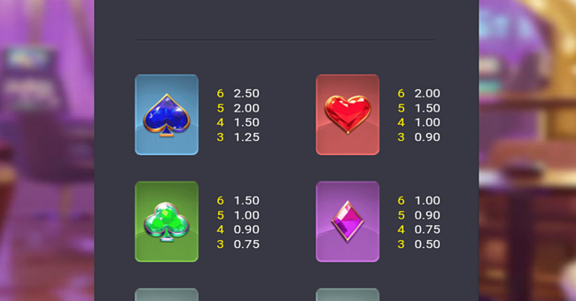 poker maxways paytable 1 paytable