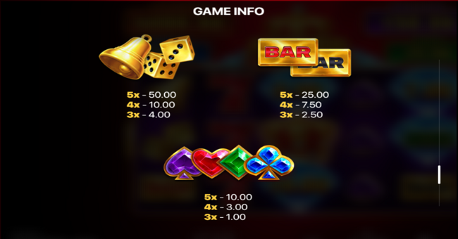 power crown hold and win paytable paytable