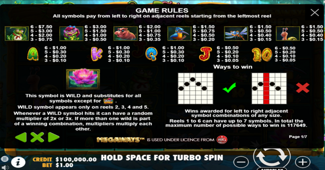 pragmatic play mr toad gold megaways paytable paytable