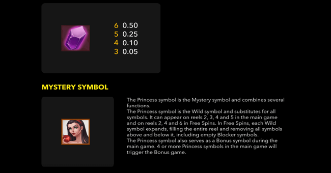 princess and dwarfs rockways paytable4 paytable