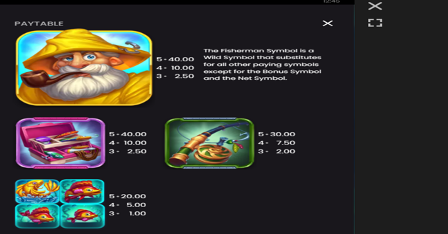 push gaming fish n nudge paytable 1 paytable