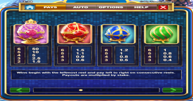 rasputin megaways paytable 1 paytable