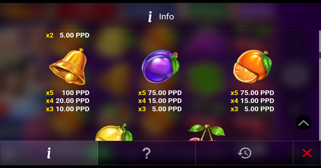 regal spins 10 paytable 3 paytable