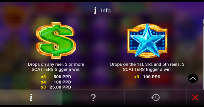 regal spins 20 sun link paytable 1 paytable