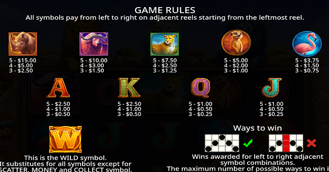 roaring lions brasil jackpot paytable paytable
