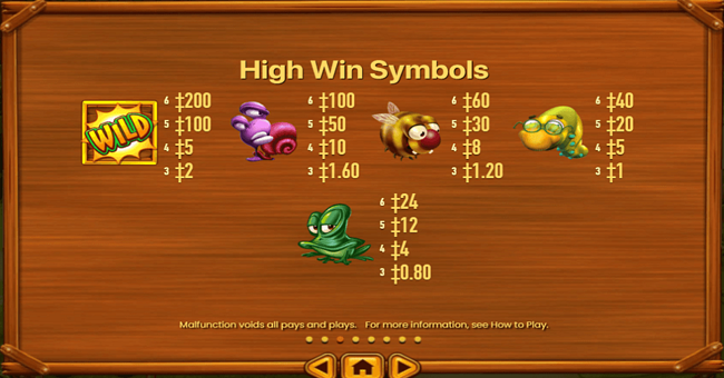 rolling roger paytable 1 paytable