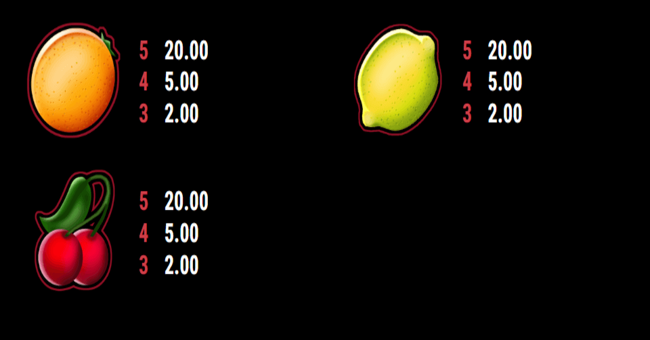 royal seven paytable2 paytable