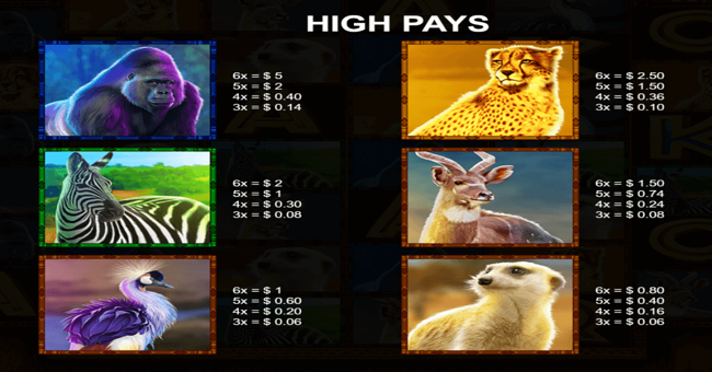 rumble rhino megaways paytable 2 paytable