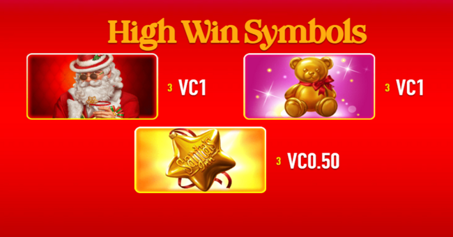 santas inn paytable 1 paytable