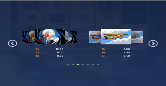 secret mission paytable paytable