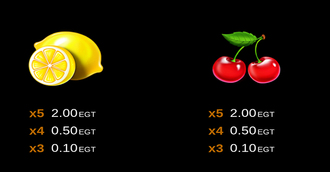 seker bey bell link paytable 5 paytable