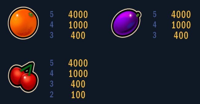 seven seven paytable 2 paytable