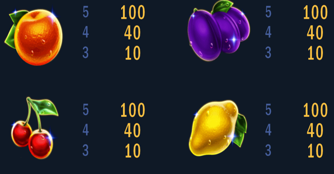 seven seven pots and pearls paytable 2 paytable