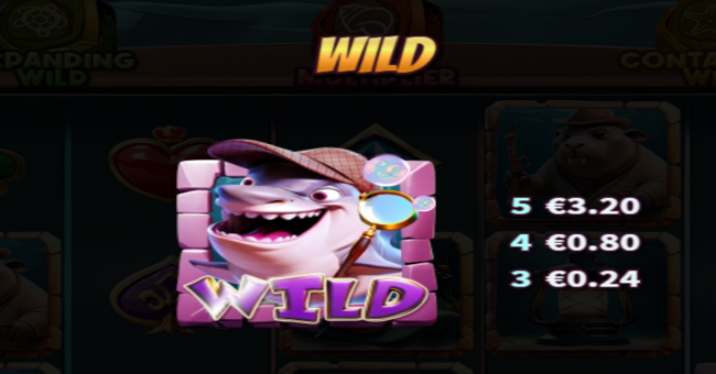 sharkluck holmes paytable 1 paytable