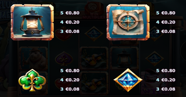 sharkluck holmes paytable 3 paytable