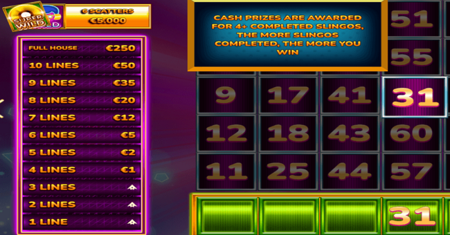 slingo super spin paytable paytable