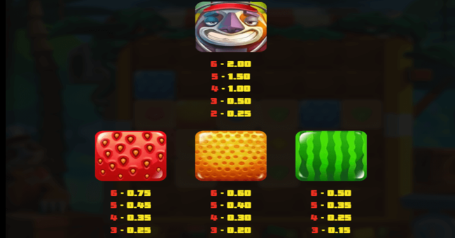 sloth tumble paytable paytable