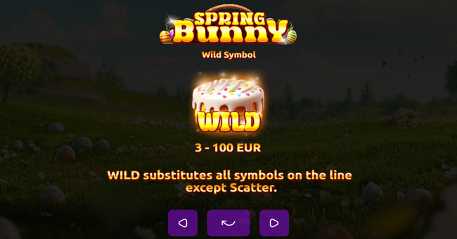 spring bunny paytable 1 paytable