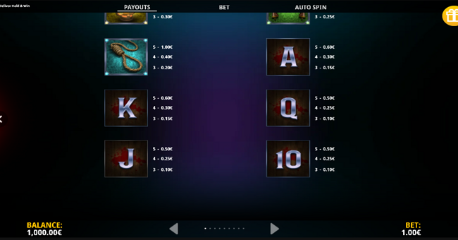 stand and deliver paytable 2 paytable