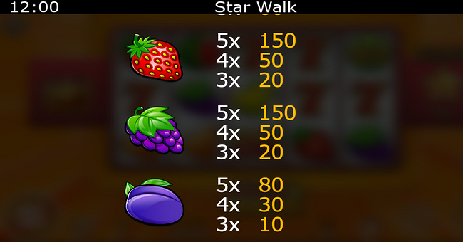 star walk paytable 2 paytable