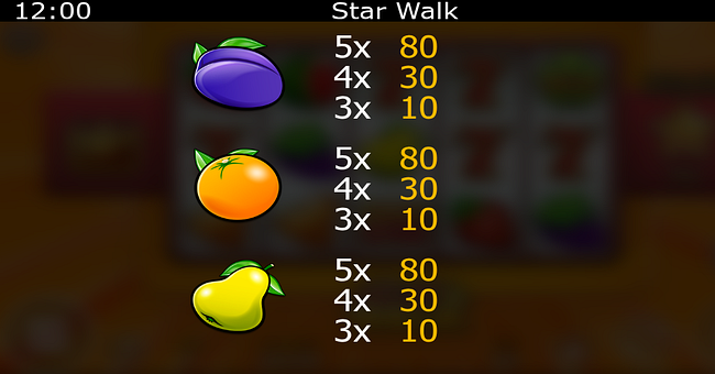 star walk paytable 3 paytable