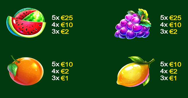 stellar diamonds paytable 2 paytable