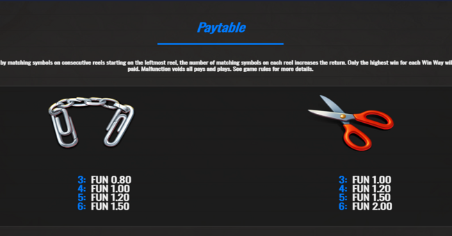 stickman cash paytable 2 paytable