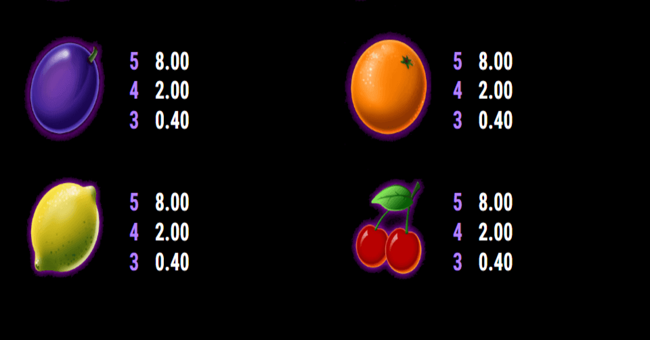 sticky diamonds red firepot paytable2 paytable