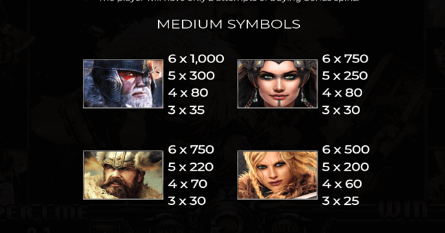 story of vikings 10 lines paytable 1 paytable