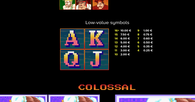 street fighter ii the world warrior paytable 3 paytable