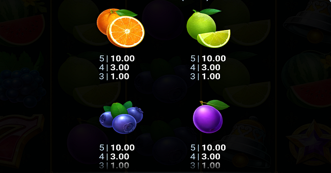 stunning crown cash mesh link paytable 4 paytable
