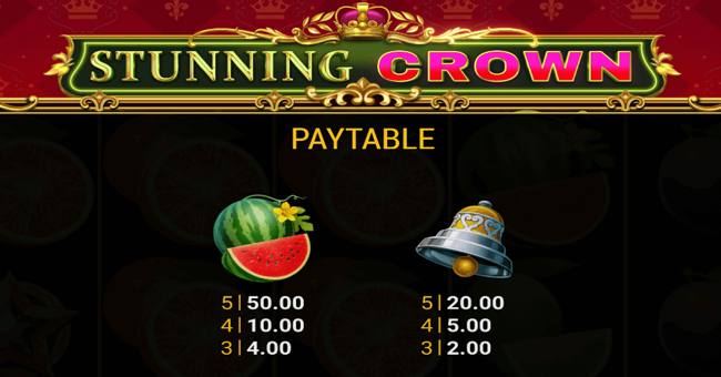 stunning crown paytable2 paytable