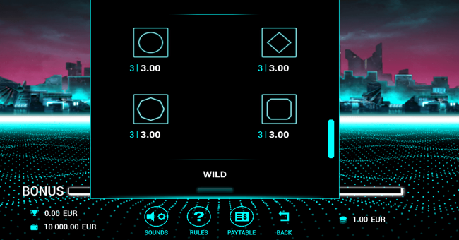 stunning cube paytable2 paytable